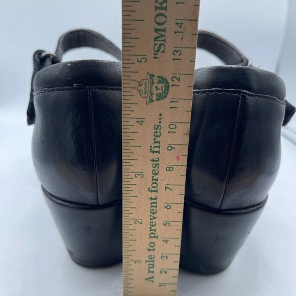 CLARK’s Collection Emily Daisy black leather strappy pump 10 - Picture 5 of 12